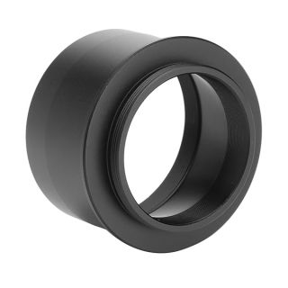 2" to T2 Extension Tube M420.75 Thread Astronomical Telescope Eyepiece Lens Camera Adapter Ring Extension Tube Mount Adapter Black