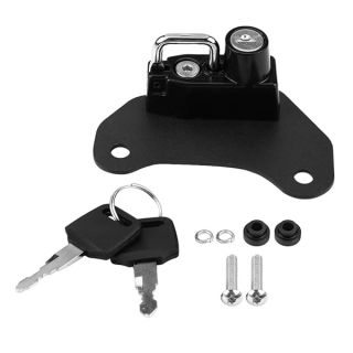 Aluminium Alloy Motorcycle Helmet Lock for Indian Scout 2015-2018 | Secure Your Gear with Mount Hook & Key Set