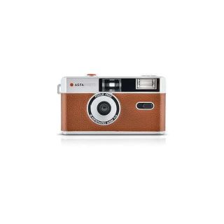 Agfa AG603002 35mm Analog Photo Camera in Brown - Capture Timeless Moments