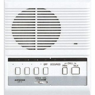 Aiphone LEF-3 Open Voice Selective Call Master Intercom, Accepts Up to Three Connecting Door, Sub-Master, or Master Intercoms