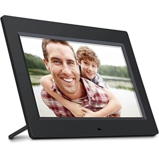 Aluratek 10" LCD Digital Photo Frame w/4GB Built-In Mem & USB SD/SDHC Support (ADMPF310F) Black