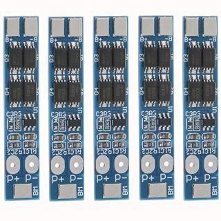 Anmbest 5PCS 2S 7.4V 8.4V 8A 18650 Charger PCB BMS Protection Board for Li-ion Lithium Battery Cell