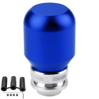 Aramox Gear Shift Knob, Car Universal Modification Manual Knob Gear Shift Head Shifter Lever Stick (Blue)