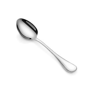 Artaste 56396 Rain 18/10 Stainless Steel Espresso Spoon,4.85-Inch, Set of 6, Silver