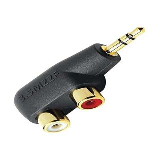 AudioQuest 3.5 mm Stereo to 2 x Female RCA