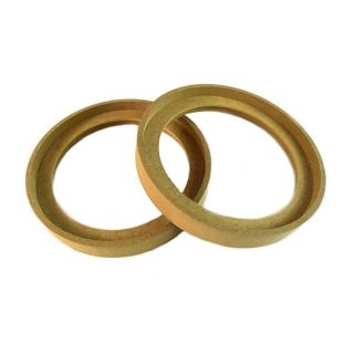 Audiopipe 1 Pair 8" RING-8BZ Universal MDF Speaker Rings with Recess Bezel Mounting Spacer Recessed