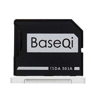 BASEQI Aluminum microSD Adapter for MacBook Pro 15&amp;quot; Retina (Early 2013 ~Mid. 2012)