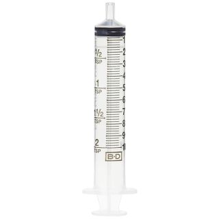 BD Oral Syringes with Tip Cap, 10 ml, Clear, 100 Count