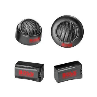 BOSS Audio Systems TW15 250 Watt Per Pair, 1 Inch Car Tweeters, 2 Crossovers Sold in Pairs , BLACK