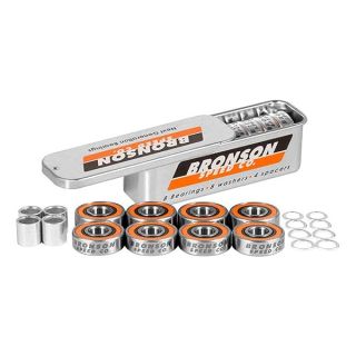 BRONSON SPEED CO. G3 Skateboard Bearings - Set of 8