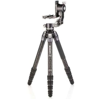 Benro TTOR35C Carbon Fiber Tripod + GH2F Folding Gimbal Head (14 lb Load)