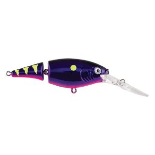 Berkley Flicker Shad Jointed Fishing Lure, Firetail Chrome Candy, 1/5 oz, 2in | 5cm Crankbaits, Size, Profile and Dive Depth Imitates Real Shad, Equipped with Fusion19 Hook