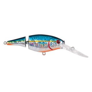 Berkley Flicker Shad Jointed Fishing Lure, Slick Blue Alewife, 1/3 oz, 2 3/4in | 7cm Crankbaits, Size, Profile and Dive Depth Imitates Real Shad, Equipped with Fusion19 Hook