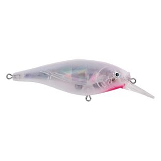 Berkley Flicker Shad Shallow Fishing Lure, Flashy Pearl, 1/6 oz, 2in | 5cm Crankbaits, Size, Profile and Dive Depth Imitates Real Shad, Equipped with Fusion19 Hook