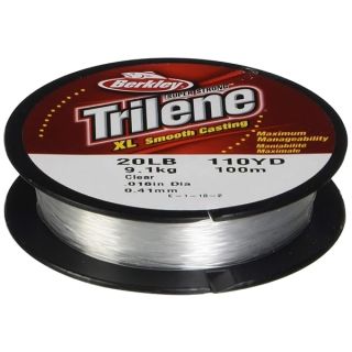 Berkley Trilene XL Monofilament - Clear - 8lb | 3.6kg - 110yd | 100m-Clear - 8 lb | 110 yd