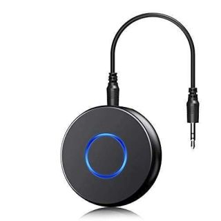 SONRU Bluetooth 5.0 Aux Adapter for Car - Wireless Audio Receiver for Home & Car Stereo Music Streaming