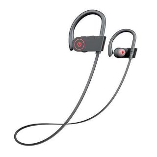 Bluetooth Headphones,Wireless Earbuds IPX7 Waterproof Sports Earphones with Mic HD Stereo Sweatproof in-Ear Earbuds Gym Running Workout 8 Hour Battery Noise Cancelling Headsets