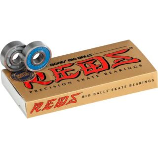 Bones BIG BALLS REDS Skateboard Bearings 8 Pack