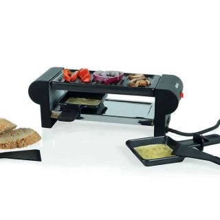 Boska Raclette Grilling Set - Partyclette Grilling To Go Set - Suitable for Cheese, Meat, Fish, and Vegetables - Portable Non-Stick - Dishwasher Safe Wedding Registry Items