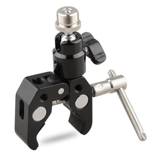 CAMVATE Crab Clamp Articulated 1/4 Mini Ball Head for Microphones - 1465