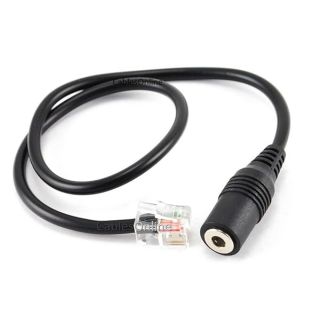 Buy CablesOnline 1ft 3.5mm Jack to RJ9/RJ10 Adapter for iPhone Headset & Cisco Phones - IP-CS01