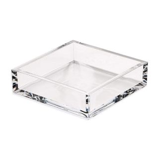 Caspari Acrylic Luncheon Napkin Holder, Clear, 1