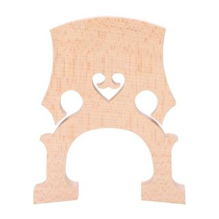 Chevalet Violoncelle,Cello Bridge,4/4 3/4 Cello Maple Bridge Maple Wood Self Adjusting Fitted Bridge Musical Instrument Replacement Accessory(Pack of 2)(Wood Color 4/4)