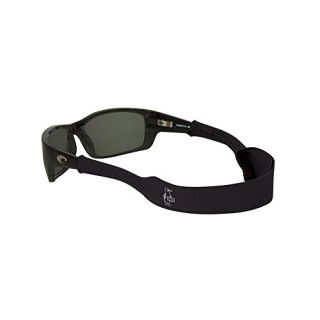 Chums Neoprene Classic Large Frame Eyewear Retainer - Durable Floating Sunglasses Sport Strap (Black),12306100