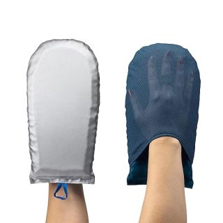 Conair Complete Care Protective Garment Steaming Mitt, Silver and Blue