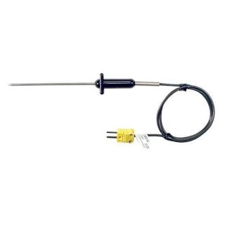 Cooper-Atkins 31901-K Thermocouple Needle Probe with Silicone outer jacket, -40 to +400 degrees F