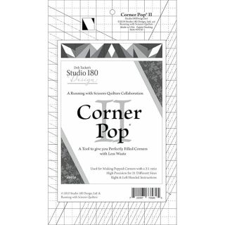 Corner Pop II Tool by Studio 180 Design: 21 Size Options for Perfect Folded Corners