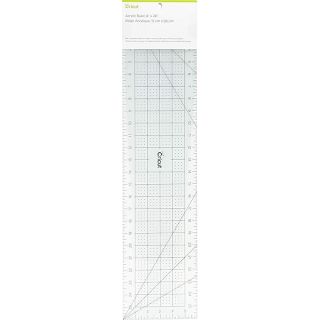 Cricut Acrylic Ruler 6"X26"-Blue