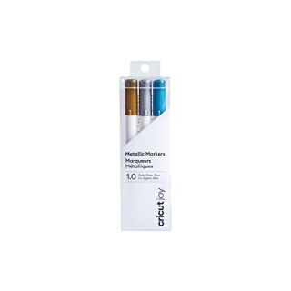 Shop Cricut Joy Metallic Markers 1.0 - Gold, Silver & Blue for Stunning Craft Projects