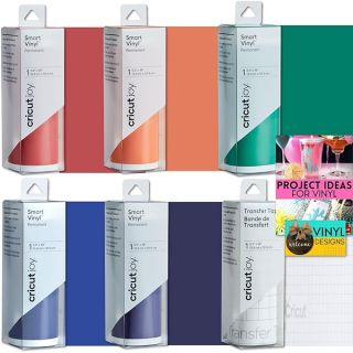 Rainbow Cricut Joy Smart Permanent Vinyl Rolls - Water & Fade Resistant for Outdoor & Tumbler Projects