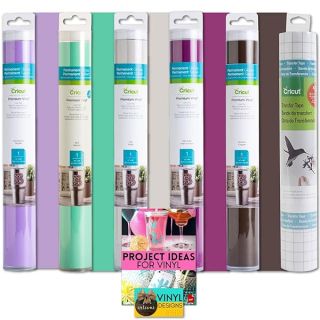 Buy Cricut Premium Permanent Glossy Vinyl - 6 Pack 12x48 Adhesive Rolls, Dreamcatcher Design for Crafting Projects