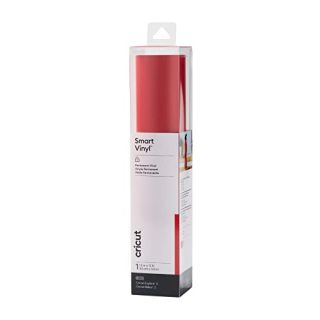 Buy Cricut Smart Permanent Vinyl 13in x 12ft Red - Matless Cutting for Explore & Maker 3