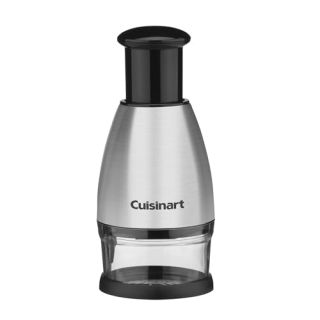 Cuisinart Chopper, Stainless Steel/Black, CTG-00-SCHP, 8.2" x 3.9" x 3.9"