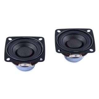 Cylewet 2Pcs 2inch 4Ohm 10W Full Range Audio Speaker Stereo Woofer Loudspeaker for Arduino (Pack of 2) CYT1116