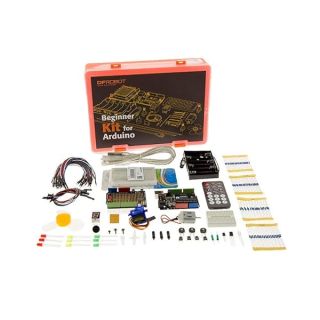 DFROBOT UNO R3 Complete Starter Kit for Arduino with Detailed Tutorial - Compatible with Arduino UNO R3 and Arduino IDE for Electronics and Arduino Programming Learning