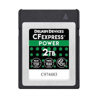 Delkin Devices 2TB POWER CFexpress Type B Memory Card - High-Speed Storage for Professionals
