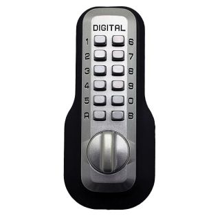 Digital Door Lock M210 Mechanical Keyless Deadbolt Double Combination, Satin Nickel