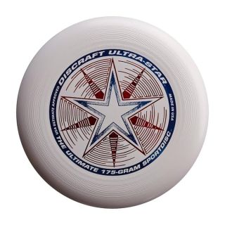 Discraft 175 Gram Ultra Star Sport Disc. White