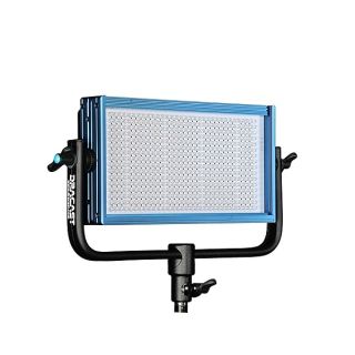 Dracast Pro Series LED500 - Daylight 5600K LED Video Light | Dimmable 0% - 100% | CRI & TLCI 96+ | V-Mount Battery Plate | Anodized Aluminum Metal Build | Mounting Yoke for 5/8" Baby Pin Inc