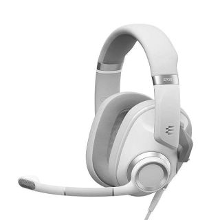 EPOS Gaming H6Pro - Closed Acoustic Gaming Headset with Mic - Over-Ear Headset – Lightweight - Lift-to-Mute - Xbox Headset - PS4 Headset - PS5 Headset - PC/Windows Headset - Gaming Accessories -White