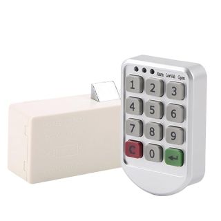 Electronic Cabinet Lock Kit Set,Classic Digital Box Lock Door Cabinet Furniture Locks Keypad Intelligent Password Number Cabinet Door Lock