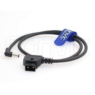 Buy Eonvic 12V V-Mount D-Tap to 2.1x5.5mm DC Barrel Cable for Atomos Shogun Monitor - Right Angle Design