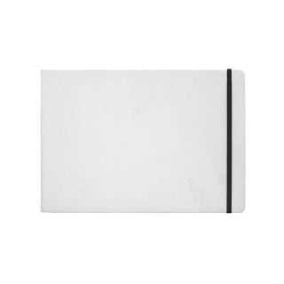 Etchr A4 Landscape Sketchbook - 100% Cotton Hot Press Mixed Media Hardcover, 52 Pages, Customizable Cover - Perfect for Artists