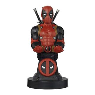 Exquisite Gaming Deadpool Plinth: Stylish Mobile & Gaming Controller Holder - Licensed Figure & Device Stand