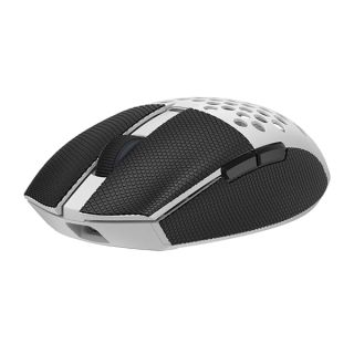 FANTECH ARIA XD7 Wireless Gaming Mouse Pixart 3395 Gaming Sensor 26000 DPI, HUANO Switches, Super Lightweight 59 Grams and Ambidextrous Egg Shape, 3 Mode Connectivity, White