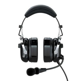 FARO G2-PNR Premium Pilot Aviation Headset with Mp3 Input (Adapters for aviation headset connectors, standard dual GA adapter universal support)-Black